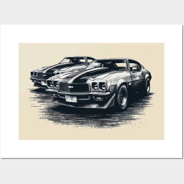 Chevrolet Monza Wall Art by Vehicles-Art